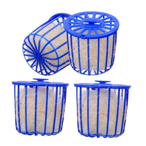 JUMPLAWN 4 Stück Vogelnest Nistkästen Für Finken Nistschalen Für Tauben Kleine Nester Für Finken Vogeleiernest Nistbecken Vogelhäuschen Basteln Taubennest Schüssel Blue Plastik JUMPLAWN 4 Stück Vogelnest Nistkästen Für Finken Nistschalen Für Tauben Kleine Nester Für Finken Vogeleiernest Nistbecken Vogelhäuschen Basteln Taubennest Schüssel Blue Plastik von JUMPLAWN