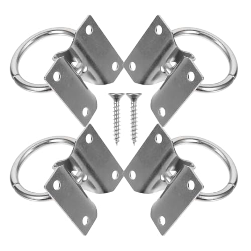 JUMPLAWN 4stücke Pferde Anbinderinge Praktische Und Verstellbare Tie-Rings Für Sicheres Anbinden Mit Schraubmontage Langlebiges Zubehör Für Stall Und Training JUMPLAWN 4stücke Pferde Anbinderinge Praktische Und Verstellbare Tie-Rings Für Sicheres Anbinden Mit Schraubmontage Langlebiges Zubehör Für Stall Und Training von JUMPLAWN
