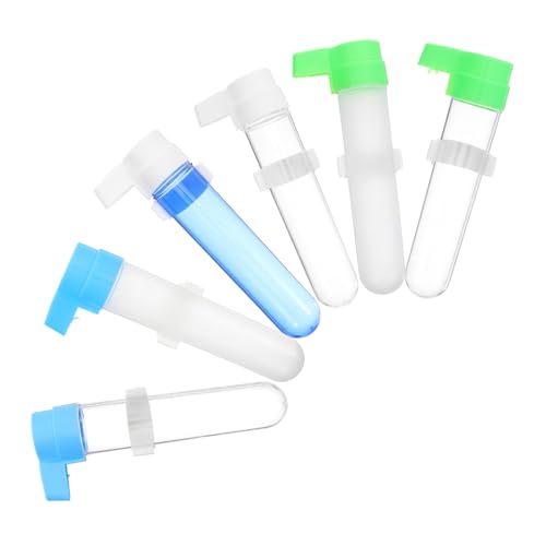 JUMPLAWN 6 Stück Automatischer Vogelwasser Spender Hängend für Papageien Wellensittiche Nymphensittiche Kleine Vögel Bpa Frei Robustes PP Material Einfach zu Reinigen und Platzsparend JUMPLAWN 6 Stück Automatischer Vogelwasser Spender Hängend für Papageien Wellensittiche Nymphensittiche Kleine Vögel Bpa Frei Robustes PP Material Einfach zu Reinigen und Platzsparend von JUMPLAWN