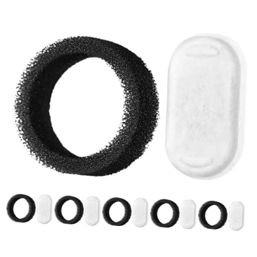 JUMPLAWN 6Sätze Katzenbrunnen Filter Ersatzfilter für Trinkbrunnen Verbessertes Filtersystem Sicher und Langlebig für Katzen und Kleine Haustiere von JUMPLAWN