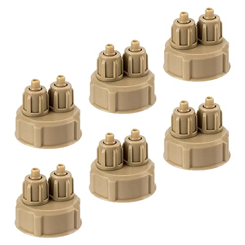 JUMPLAWN 6er-Pack Schnellschraub-co2-flaschenverschlüsse Aus Abs-Material Sicher Für Aquarien JUMPLAWN 6er-Pack Schnellschraub-co2-flaschenverschlüsse Aus Abs-Material Sicher Für Aquarien von JUMPLAWN