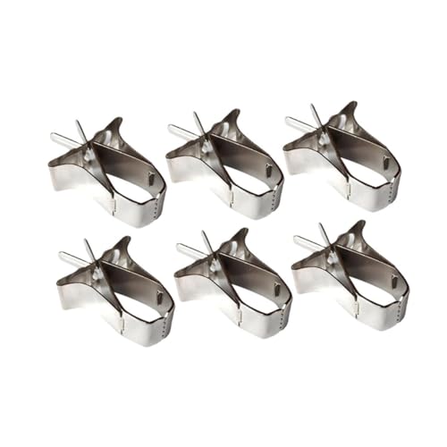 JUMPLAWN 6Stücke Vogelfutterclips Aus Multifunktionale Gemüse Und Obstklemmen Für Käfige Für Papageien Hamster Und Kleine Einfache Installation JUMPLAWN 6Stücke Vogelfutterclips Aus Multifunktionale Gemüse Und Obstklemmen Für Käfige Für Papageien Hamster Und Kleine Einfache Installation von JUMPLAWN