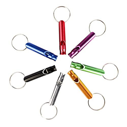 JUMPLAWN 7 Stück Trainingspfeife Für Papageien Trainingspfeife Für Tauben Hunderückrufpfeife Trällernd Agility-ausrüstung Für Hunde Katzenpfeife Vogelpfeife Instrument Aluminiumlegierung von JUMPLAWN
