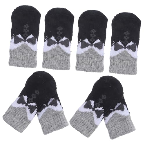 JUMPLAWN 8Stücke Hundesocken Rutsch Pfotenschutz für Atmungsaktive und Umweltfreundliche Strümpfe rutschfeste für Kleine und Mittelgroße Haustiere Zubehör JUMPLAWN 8Stücke Hundesocken Rutsch Pfotenschutz für Atmungsaktive und Umweltfreundliche Strümpfe rutschfeste für Kleine und Mittelgroße Haustiere Zubehör von JUMPLAWN