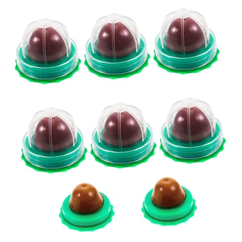 JUMPLAWN 8Stücke Katzenminze Pudding Snacks Für Katzen Und Geschmack Zufälligen Varianten Katzenleckerlis Für Kätzchen Und Katzen Katzenminze Snackball von JUMPLAWN