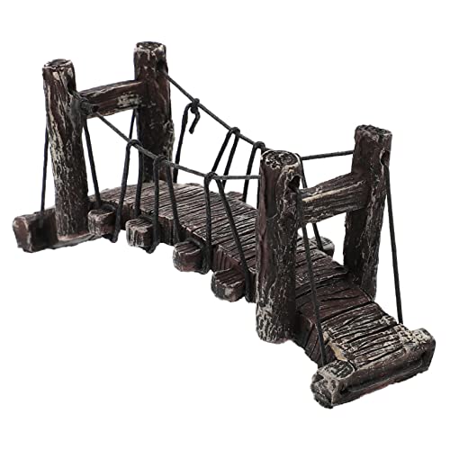 JUMPLAWN Aquariumdekoration Brücke aus Harz Unterwasserornament für Fische und Schildkröten Langlebig und Farbecht für Aquarien und Kletterkästen Vielseitig für Süß JUMPLAWN Aquariumdekoration Brücke aus Harz Unterwasserornament für Fische und Schildkröten Langlebig und Farbecht für Aquarien und Kletterkästen Vielseitig für Süß von JUMPLAWN