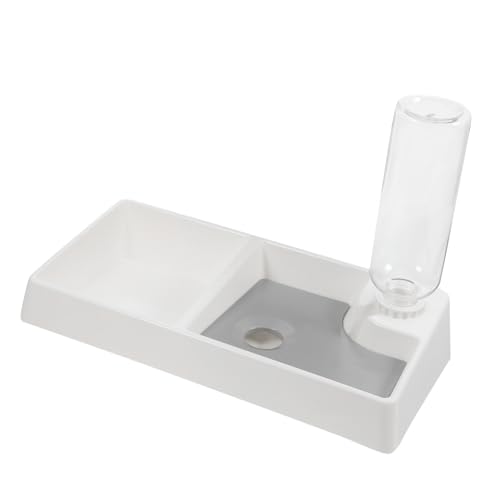 JUMPLAWN Automatischer Trinkwassernapf Für Katzen Katzennäpfe Wasserspender Für Kätzchen Wasser- Und Futterspender Für Katzen Futternäpfe Für Katzen Hundefutterspender Weiß Abs JUMPLAWN Automatischer Trinkwassernapf Für Katzen Katzennäpfe Wasserspender Für Kätzchen Wasser- Und Futterspender Für Katzen Futternäpfe Für Katzen Hundefutterspender Weiß Abs von JUMPLAWN