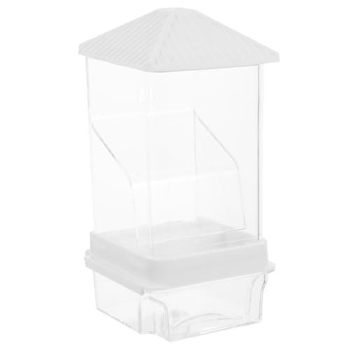 JUMPLAWN Automatischer Vogel Futterspender Spill Bird Food Box für Papageien und Wellensittiche Robuster Futterautomat mit Großzügiger Kapazität für Tierhandlungen JUMPLAWN Automatischer Vogel Futterspender Spill Bird Food Box für Papageien und Wellensittiche Robuster Futterautomat mit Großzügiger Kapazität für Tierhandlungen von JUMPLAWN
