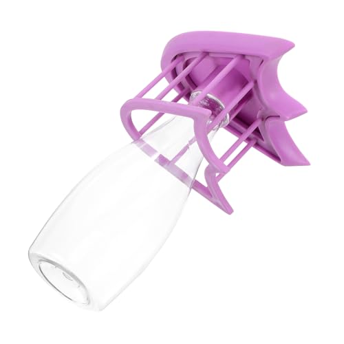 JUMPLAWN Automatischer Wasserspender Boden Reptilienschale Stehender Schildkrötentränker Kompakter Schildkrötentränker Gecko Tank Zubehör Haushalts Schildkrötentränker Violette Abs von JUMPLAWN