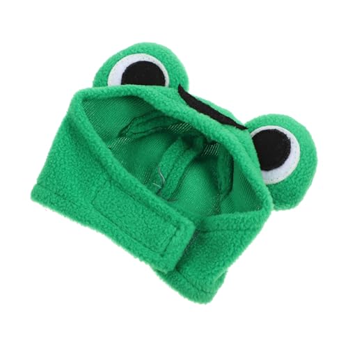 JUMPLAWN Bequemer Hamsterhut Für Kleine Haustiere Niedlicher Cartoon Frosch Hut Für Chinchillas Und Hamster Perfektes Party Accessoire Und Süße Haustier Dekoration JUMPLAWN Bequemer Hamsterhut Für Kleine Haustiere Niedlicher Cartoon Frosch Hut Für Chinchillas Und Hamster Perfektes Party Accessoire Und Süße Haustier Dekoration von JUMPLAWN