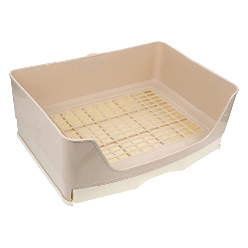 JUMPLAWN Toilette Meerschweinchen Hamster Trainer Töpfchen Haustier Training Katzentoilette Für Wohnzimmer Garten von JUMPLAWN