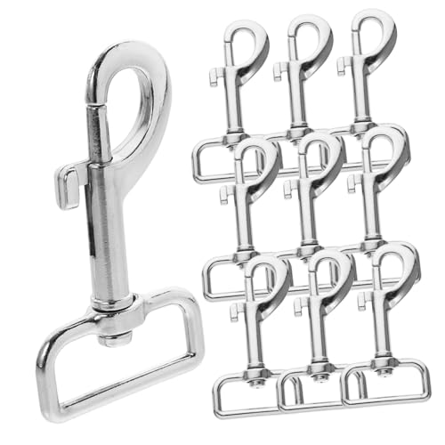JUMPLAWN Drehhaken Heavy Duty Clips Für Hunde Schlüsselanhänger Langlebige Schnappverschlüsse Für Haustiere Für Zubehör von JUMPLAWN