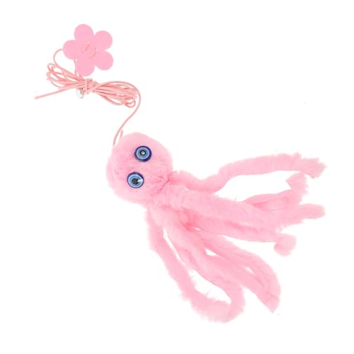 JUMPLAWN Elastischer Katzenstock Self -Play -vorräte Kitten -spielzeit Katzenspielzeug Mit Glocke Kätzchen Glocke Hängende Katzenspiel Kätzchen Katorspiel Rosa Plüsch JUMPLAWN Elastischer Katzenstock Self -Play -vorräte Kitten -spielzeit Katzenspielzeug Mit Glocke Kätzchen Glocke Hängende Katzenspiel Kätzchen Katorspiel Rosa Plüsch von JUMPLAWN