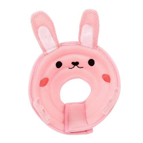 JUMPLAWN Elisabeth Kreis Anti-leck-halskegel Katzenhalsband Katze Klebriges Halsband Kegelhalsband Für Katze Erholungshalsbandversorgung Haustier Nach Operation Halsband Polyester Rosa von JUMPLAWN