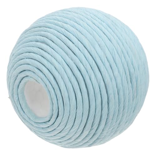 JUMPLAWN Ersatzball für Katzenklettergerüst Kratzer interaktiv kratzen Katzenbedarf Haustier Sisalball Multifunktionales Katzenspielzeug katzenkugel Katzenbälle Katzenspielzeugball Sky-Blue von JUMPLAWN