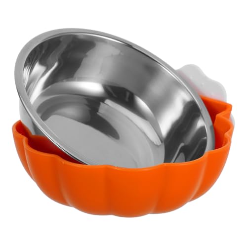 JUMPLAWN Futternapf für Papageien Sittich Wassernapf klein füttern Essen Schüssel Käfig Wasserspender Vogelkäfig -Feeder Vogelkäfige Vogel-Leckerli-Halter Rostfreier Orange JUMPLAWN Futternapf für Papageien Sittich Wassernapf klein füttern Essen Schüssel Käfig Wasserspender Vogelkäfig -Feeder Vogelkäfige Vogel-Leckerli-Halter Rostfreier Orange von JUMPLAWN