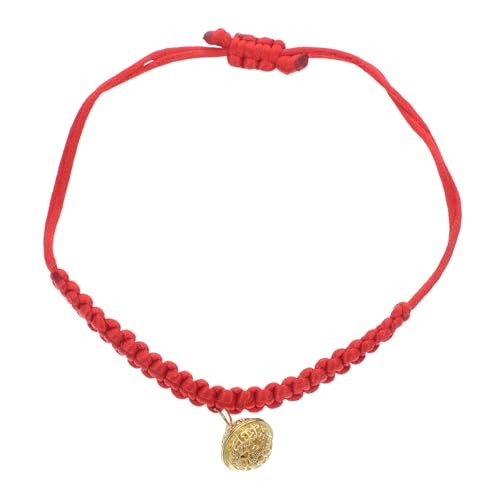 JUMPLAWN Geflochtenes Rotes Katzenhalsband Mit Glöckchen Verstellbares Abreißbares Design Für Katzen Und Kleine Hunde Geeignet Für Halsgrößen Von Handgefertigt JUMPLAWN Geflochtenes Rotes Katzenhalsband Mit Glöckchen Verstellbares Abreißbares Design Für Katzen Und Kleine Hunde Geeignet Für Halsgrößen Von Handgefertigt von JUMPLAWN