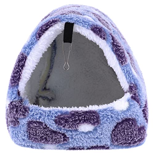 JUMPLAWN Hängematte Für Hamster Und Kleintiere Warmes Haustierbett Mit Wandhalterung Für Chinchilla Und Meerschweinchen Langlebiges Und Pflegeleichtes Material von JUMPLAWN