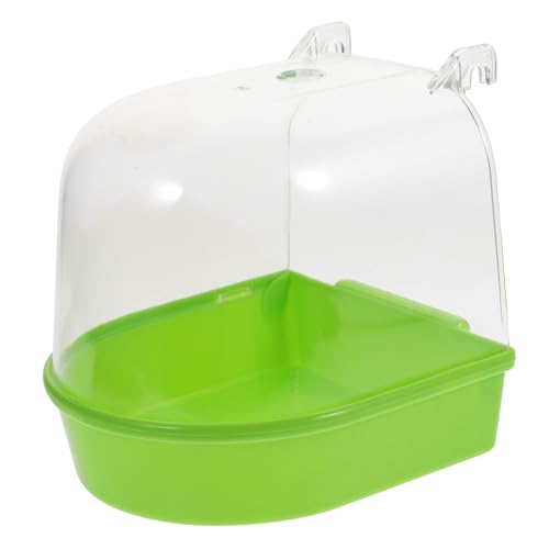 JUMPLAWN Vogelbadewanne Für Käfige Praktische Badebox Für Vögel Für Wellensittiche Und Papageien Leicht Zu Installieren Und Einfach Zu Reinigen Sorgt Für Gesundheit Ihrer Tiere JUMPLAWN Vogelbadewanne Für Käfige Praktische Badebox Für Vögel Für Wellensittiche Und Papageien Leicht Zu Installieren Und Einfach Zu Reinigen Sorgt Für Gesundheit Ihrer Tiere von JUMPLAWN