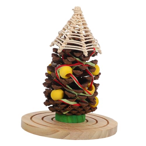 JUMPLAWN Hamster Beißspielzeug papagei Hamster Papageien Weihnachtsspielzeug für Sittiche für Nymphensittiche für Papageienkäfige hölzern JUMPLAWN Hamster Beißspielzeug papagei Hamster Papageien Weihnachtsspielzeug für Sittiche für Nymphensittiche für Papageienkäfige hölzern von JUMPLAWN