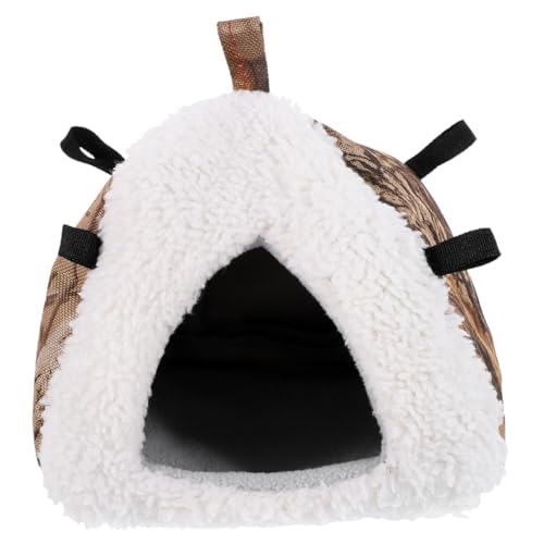 JUMPLAWN Hamsterbett Das Tipi Zelt Chinchilla Winterzelt Hamsterkäfige Vogelbett Für Käfig Katzenhängematte para Dekorative Hamsterhütte Haushaltshamsterhaus Hamsterhaus JUMPLAWN Hamsterbett Das Tipi Zelt Chinchilla Winterzelt Hamsterkäfige Vogelbett Für Käfig Katzenhängematte para Dekorative Hamsterhütte Haushaltshamsterhaus Hamsterhaus von JUMPLAWN