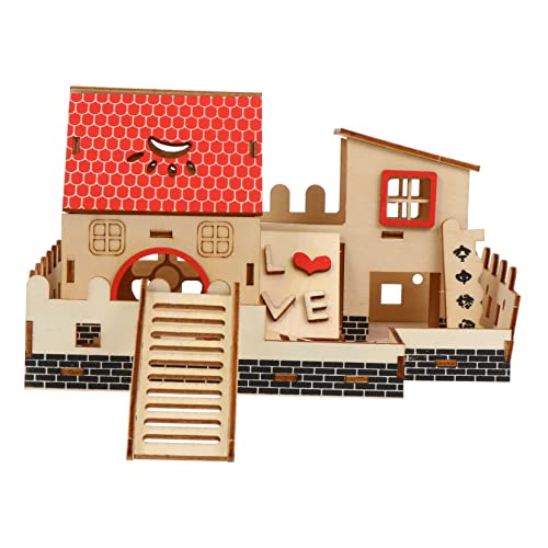 JUMPLAWN Hamsterhaus Kletterleiter für Kleintiere für Hamster Klettern und für Hamster Mäuse und Fördert Fitness und Entdeckung JUMPLAWN Hamsterhaus Kletterleiter für Kleintiere für Hamster Klettern und für Hamster Mäuse und Fördert Fitness und Entdeckung von JUMPLAWN