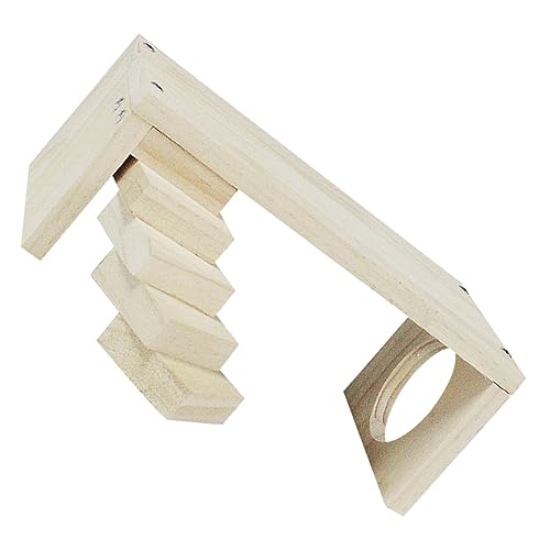 JUMPLAWN Hamsterplattform Aus Holz Rotierende Treppe Für Hamsterkäfig Sicheres Bewegung Und Gleichgewicht Für Meerschweinchen Und Kleintiere Hochwertiges JUMPLAWN Hamsterplattform Aus Holz Rotierende Treppe Für Hamsterkäfig Sicheres Bewegung Und Gleichgewicht Für Meerschweinchen Und Kleintiere Hochwertiges von JUMPLAWN
