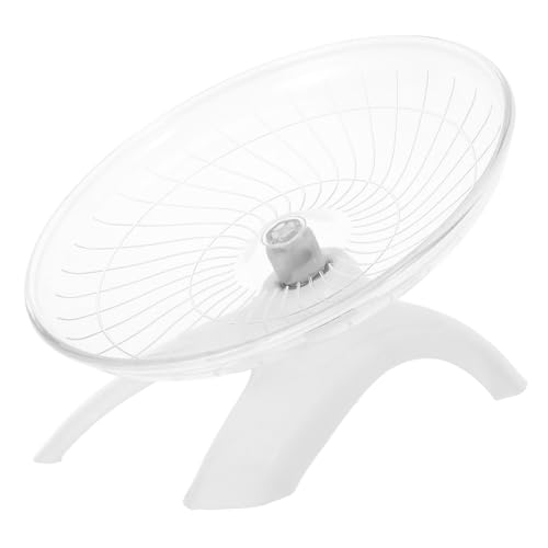 JUMPLAWN Hamstersaucer Rad Geräuschloses Laufrad für Kleine Tiere für Zwerghamster Igel Sicheres Material Perfektes für Kleintiere JUMPLAWN Hamstersaucer Rad Geräuschloses Laufrad für Kleine Tiere für Zwerghamster Igel Sicheres Material Perfektes für Kleintiere von JUMPLAWN