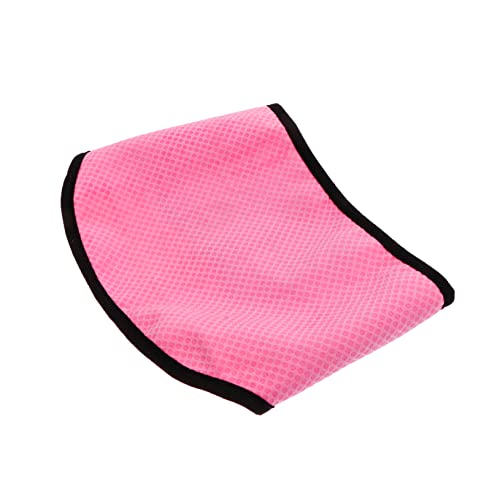JUMPLAWN Kühlendes Hundehalsband Aus Kältestoff Atmungsaktives Leichtes Tuch Für Hunde Kühl-Accessoire Für Draußen Training Spaziergänge Rosa Mit Punkten s von JUMPLAWN