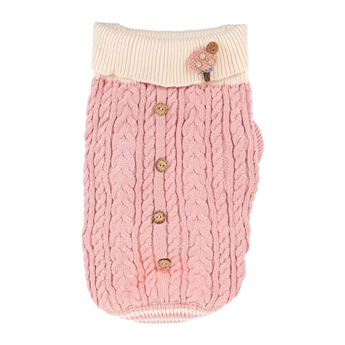 JUMPLAWN Haustier Pullover Hundepullover mit Hohem Kragen und Warm Dehnbar für Herbst und Winter Einfach Anzuziehen Komfortabel Modisch Geeignet für Kleine bis Mittelgroße Hunde XL JUMPLAWN Haustier Pullover Hundepullover mit Hohem Kragen und Warm Dehnbar für Herbst und Winter Einfach Anzuziehen Komfortabel Modisch Geeignet für Kleine bis Mittelgroße Hunde XL von JUMPLAWN