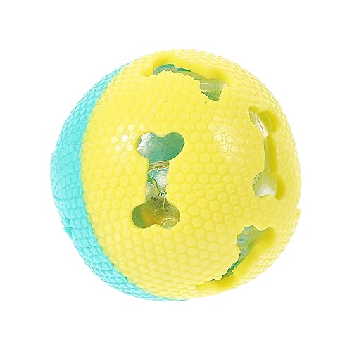 JUMPLAWN Haustier Soundspielzeug Kauspielzeug Für Kleine Hunde Welpen Haustier Jagdspielzeug Quietschspielzeug Haustier Soundball Haustier Kauspielzeug Bissfestes Ballspielzeug von JUMPLAWN