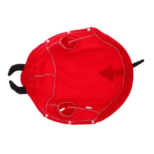 JUMPLAWN Haustier Teufel Verwandlungs Outfit Haustiere Kleine Hunde Teufelskostüme Halloween Kostüme Hundekleidung Halloween Haustierkleidung Haustierkostüm Haustier von JUMPLAWN