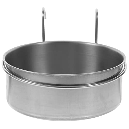 JUMPLAWN Haustierfutter und Wasserschüssel aus Rostfreiem Hängendes Design für Einfache Fütterung zu Reinigen für Katzen JUMPLAWN Haustierfutter und Wasserschüssel aus Rostfreiem Hängendes Design für Einfache Fütterung zu Reinigen für Katzen von JUMPLAWN