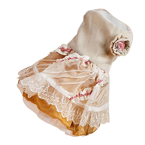 JUMPLAWN Haustierkleid Weihnachten Hochzeit Campingzubehör Für Hunde Hundekleidung Für Kleine Hunde Dekoration Dekoration Pinkes Kleid Partykleid Für Welpen Welpenrock Gittergewebe Golden JUMPLAWN Haustierkleid Weihnachten Hochzeit Campingzubehör Für Hunde Hundekleidung Für Kleine Hunde Dekoration Dekoration Pinkes Kleid Partykleid Für Welpen Welpenrock Gittergewebe Golden von JUMPLAWN