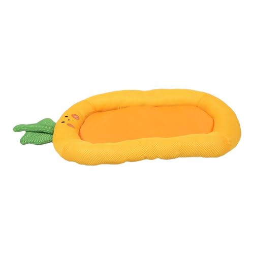 JUMPLAWN Haustiermatte Weiches Plüsch-hundebett Hundematten Zum Schlafen Katze Sommerbett Kleine Hundehütte Hund Zelt Bett Kleines Welpenbett Schlafunterlage Für Katzen Stoff Orange JUMPLAWN Haustiermatte Weiches Plüsch-hundebett Hundematten Zum Schlafen Katze Sommerbett Kleine Hundehütte Hund Zelt Bett Kleines Welpenbett Schlafunterlage Für Katzen Stoff Orange von JUMPLAWN