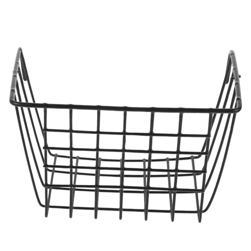 JUMPLAWN Heufütterung Häschen-heu-futterspender Haustier Häschen-grashalter Korb Heu Hase Meerschweinchen -heuhändler Und Kaninchen Chinchilla Heuregal Heufutter Meerschweinchen Eisen Black von JUMPLAWN