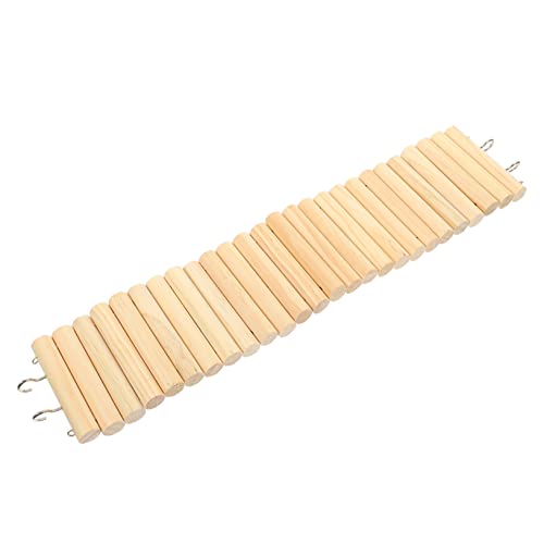 JUMPLAWN Holzleiter Für Hamster Und Kleine Haustiere Mehrzweckzaun Für Kletterspaß Als Hamsterzubehör Für Versteck Und Spielmöglichkeiten Lang Breit JUMPLAWN Holzleiter Für Hamster Und Kleine Haustiere Mehrzweckzaun Für Kletterspaß Als Hamsterzubehör Für Versteck Und Spielmöglichkeiten Lang Breit von JUMPLAWN