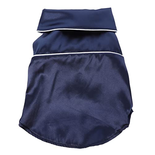 JUMPLAWN Hunde-Pyjama hundemantel Dog Raincoat Hundekleidung für besondere Anlässe Pyjama for Dogs Welpe kleines Hundenachthemd Junge hundekleidung Schlafanzug für Hund Baumwolle Navy JUMPLAWN Hunde-Pyjama hundemantel Dog Raincoat Hundekleidung für besondere Anlässe Pyjama for Dogs Welpe kleines Hundenachthemd Junge hundekleidung Schlafanzug für Hund Baumwolle Navy von JUMPLAWN