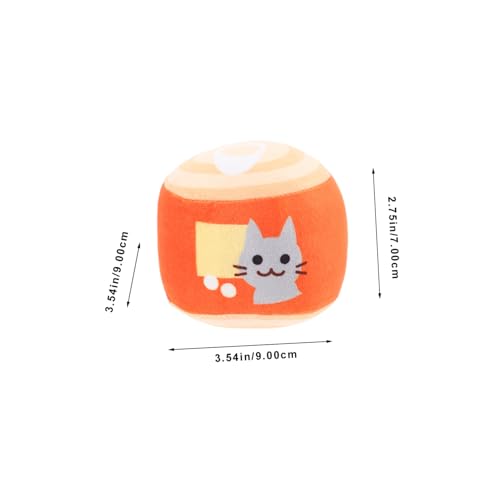 JUMPLAWN Interaktives Katzenspielzeug mit Katzenminze Gefülltes Plüschspielzeug Dosenform für Haustiere zur Vorbeugung von Katzen Deprivation mit Integrierter Glocke JUMPLAWN Interaktives Katzenspielzeug mit Katzenminze Gefülltes Plüschspielzeug Dosenform für Haustiere zur Vorbeugung von Katzen Deprivation mit Integrierter Glocke von JUMPLAWN