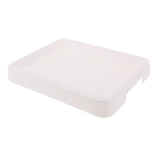 JUMPLAWN Kaninchen Töpfchen Trainer Haustier Toilette für Kleintiere für Meerschweinchen Sicher und Leicht zu Reinigen mit Erhöhtem Design zur Vermeidung von JUMPLAWN
