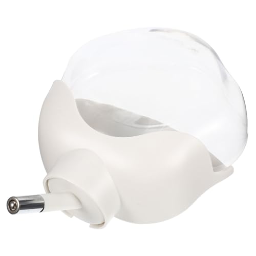 JUMPLAWN Automatischer Wasserspender Für Hamster Und Kleintiere Auslaufsichere Trinkflasche Für Chinchillas Einfach Zu Bedienen Transparentes Design Für Tierkäfige Hält Haustiere von JUMPLAWN