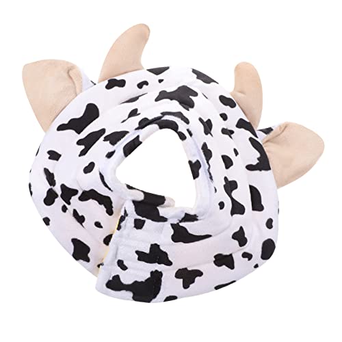 JUMPLAWN Katzenhalsband Aus Plüsch Und Baumwolle Schutz Vor Bissen Und Verletzungen Für Erholung Nach Operation Und Fellpflege Haustier-Accessoire von JUMPLAWN