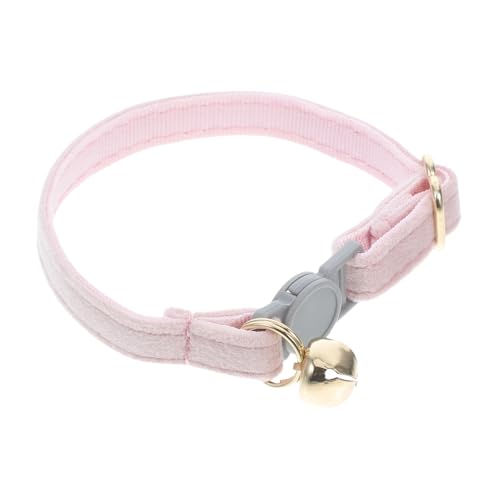 JUMPLAWN Katzenhalsband freigeben Forderung ausbrechen hart Schild verstellbares Hundehalsband Kragen einstellbar Besonders Glocke Metall Identifikation Name Haustier Platte Stoff Rosa JUMPLAWN Katzenhalsband freigeben Forderung ausbrechen hart Schild verstellbares Hundehalsband Kragen einstellbar Besonders Glocke Metall Identifikation Name Haustier Platte Stoff Rosa von JUMPLAWN