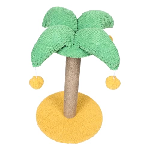 JUMPLAWN Katzenkratzbaum Kokosnussbaum Tragbarer Sisal Kletterpfosten für Katzen Langlebig und Platzsparend Haustierzubehör für Unterwegs JUMPLAWN Katzenkratzbaum Kokosnussbaum Tragbarer Sisal Kletterpfosten für Katzen Langlebig und Platzsparend Haustierzubehör für Unterwegs von JUMPLAWN