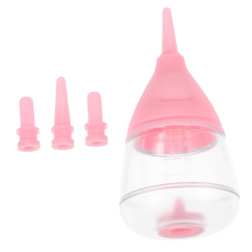 JUMPLAWN Kleine Haustierflasche Für Kätzchen Und Welpen Fütterungsflasche Für Aufzucht Von Neugeborenen Für Haustierpflege Und Fütterung von JUMPLAWN