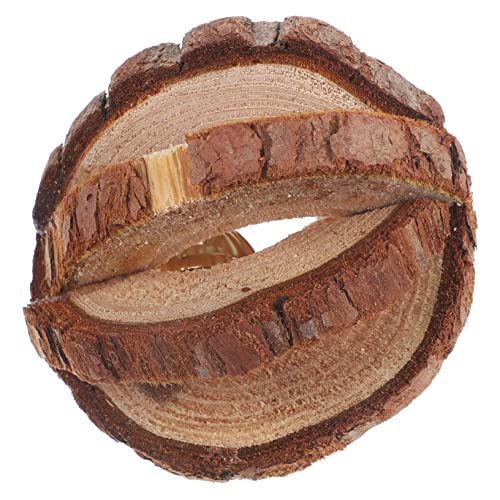 JUMPLAWN Hamster Kauspielzeug Aus Natürlichem Holz Mit Wassermelonen-bellball Langlebiges Geruchsfreies Spielzeug Für Kleintiere Zähneknirschen Und Spielen Für Hamster Kaninchen Und JUMPLAWN Hamster Kauspielzeug Aus Natürlichem Holz Mit Wassermelonen-bellball Langlebiges Geruchsfreies Spielzeug Für Kleintiere Zähneknirschen Und Spielen Für Hamster Kaninchen Und von JUMPLAWN
