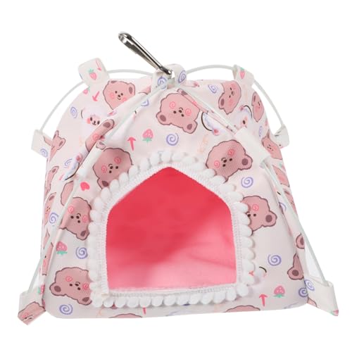 JUMPLAWN Kleintier Kuscheltunnel Plüschzelt Gemütlich Hamster Meerschweinchen Schlafversteck Haustier Höhle Waschbär Nest Haustierzelt JUMPLAWN Kleintier Kuscheltunnel Plüschzelt Gemütlich Hamster Meerschweinchen Schlafversteck Haustier Höhle Waschbär Nest Haustierzelt von JUMPLAWN