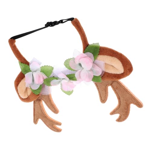 JUMPLAWN Kreatives Haustier Stirnband Für Weihnachten Simuliertes Rentiergeweih Haarschmuck Für Hunde Und Katzen Perfektes Dekorationszubehör Für Haustier Cosplay Partys JUMPLAWN Kreatives Haustier Stirnband Für Weihnachten Simuliertes Rentiergeweih Haarschmuck Für Hunde Und Katzen Perfektes Dekorationszubehör Für Haustier Cosplay Partys von JUMPLAWN