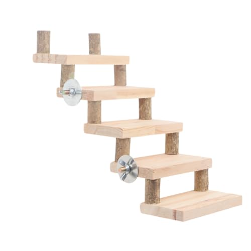 JUMPLAWN Kreatives Papagei Kletterspielzeug mit Leitern Interaktives Spielbrett für Vögel und Hamster Sicheres Haustierzubehör für Nymphensittiche und Kleine Vögel JUMPLAWN Kreatives Papagei Kletterspielzeug mit Leitern Interaktives Spielbrett für Vögel und Hamster Sicheres Haustierzubehör für Nymphensittiche und Kleine Vögel von JUMPLAWN