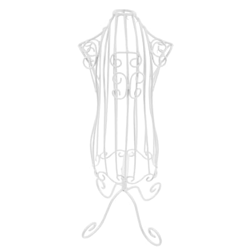 JUMPLAWN Mantel Kleidung Display Stand Zubehör Eisen Weiß Kleiderbügel JUMPLAWN Mantel Kleidung Display Stand Zubehör Eisen Weiß Kleiderbügel von JUMPLAWN